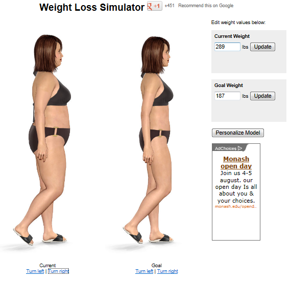 body visualizer simulator